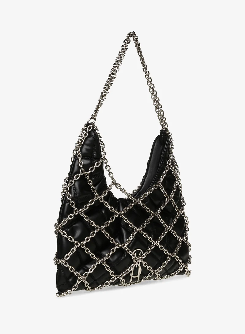 STEVE MADDEN  Smooth PU Chain Tote for Women | Best Price UAE